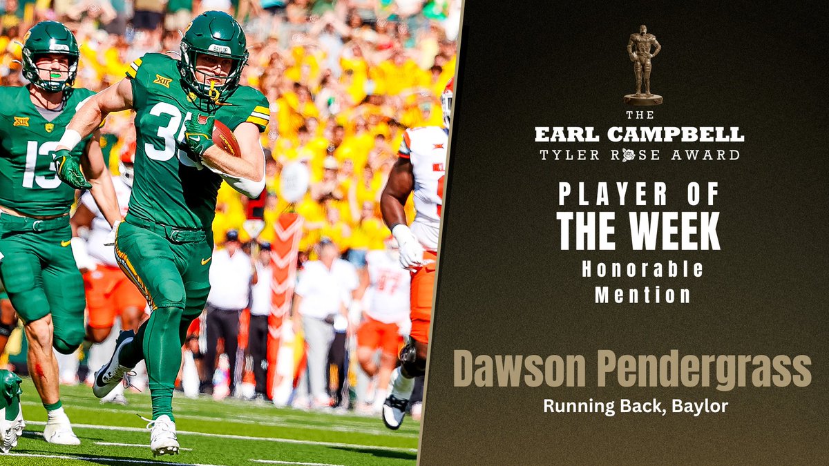 Earl Campbell Award tweet media