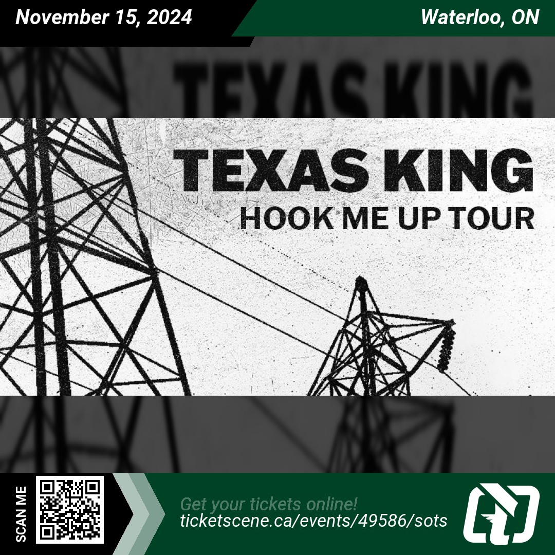 Texas King will be performing at <a href="/maxwellsmusic/">Maxwell's Waterloo</a> on Friday, November 15, 2024 at 8:00 pm
Get your tickets online ticketscene.ca/events/49586/s…
#waterloo #tickets #events