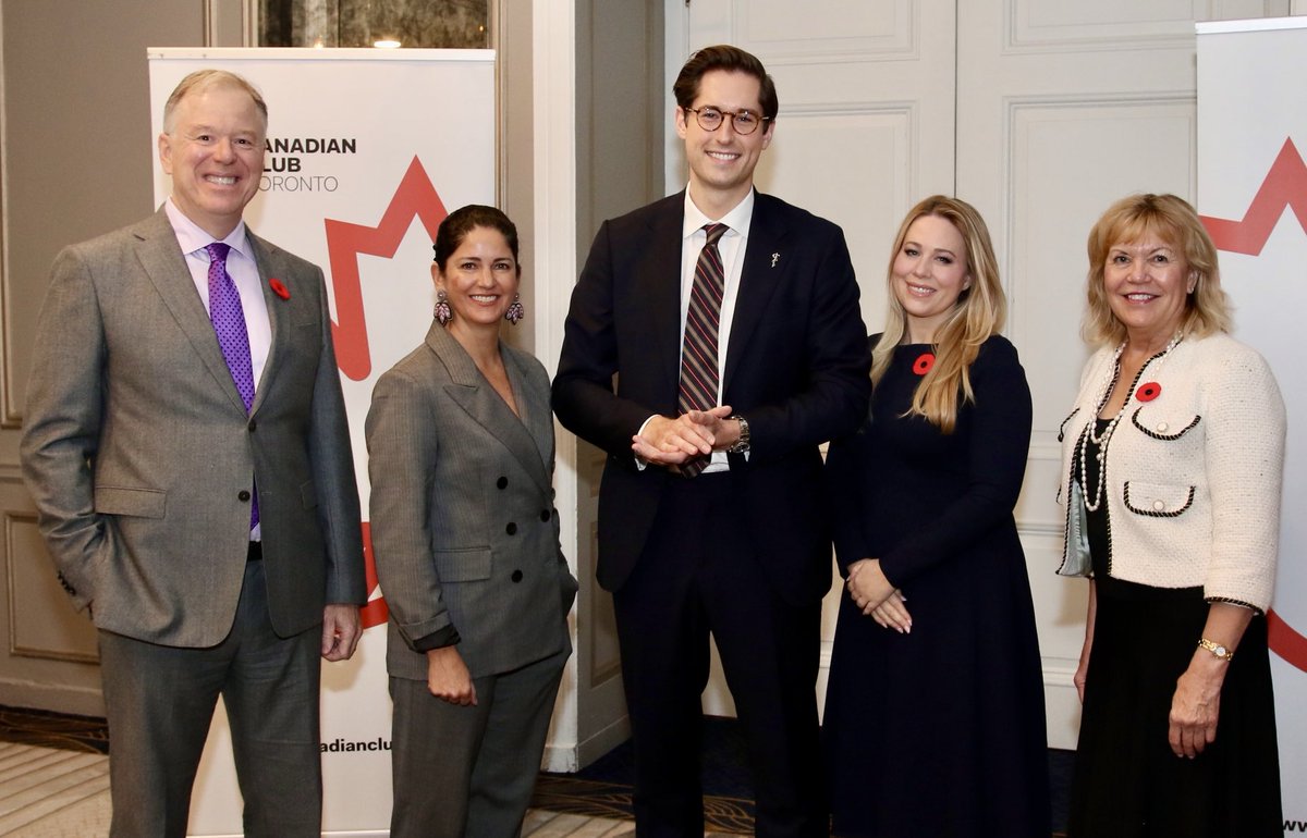 ⁦<a href="/CdnClubTO/">Canadian Club Toronto</a>⁩ for a discussion on Rebuilding Confidence in our Health System with ⁦<a href="/celliottability/">Christine Elliott</a>⁩ ⁦<a href="/DominikNowakMD/">Dr. Dominik Nowak</a>⁩ ⁦<a href="/RicharLisa/">Lisa Richardson MD</a>⁩ Dr Andy Smith moderator ⁦<a href="/MercedesGlobal/">Mercedes Stephenson</a>⁩