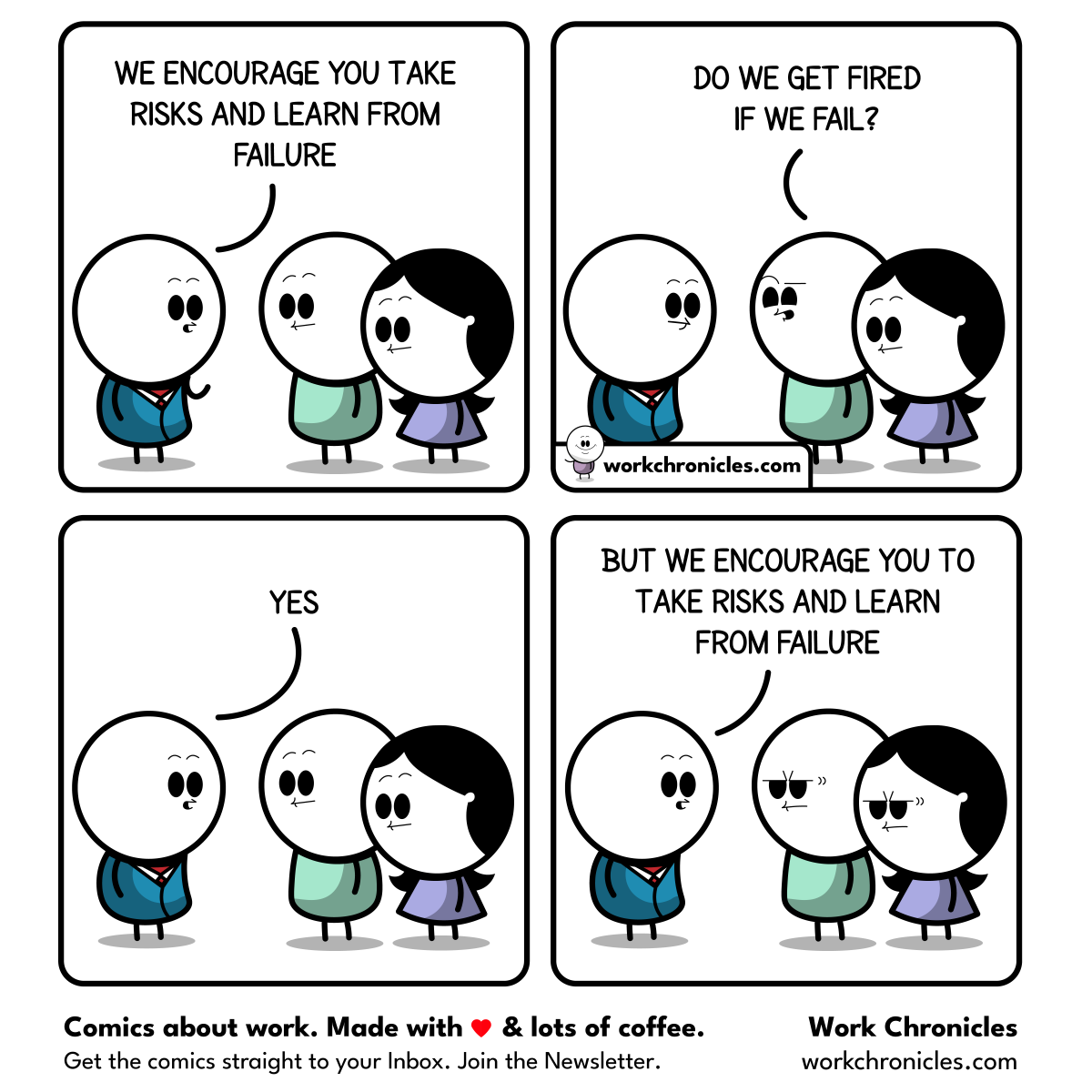 _workchronicles's tweet photo. We encourage you to take risks. https://t.co/5NZmonzHum