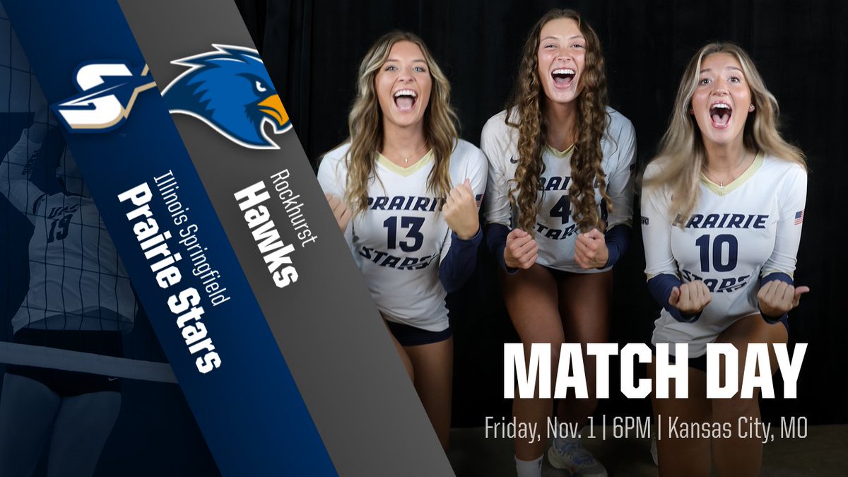 🌟 Match Day 🌟

➡️ 6 PM
🆚 Rockhurst University 
📍 Kansas City, MO

#WeAreStars | #ProtectThePrairie