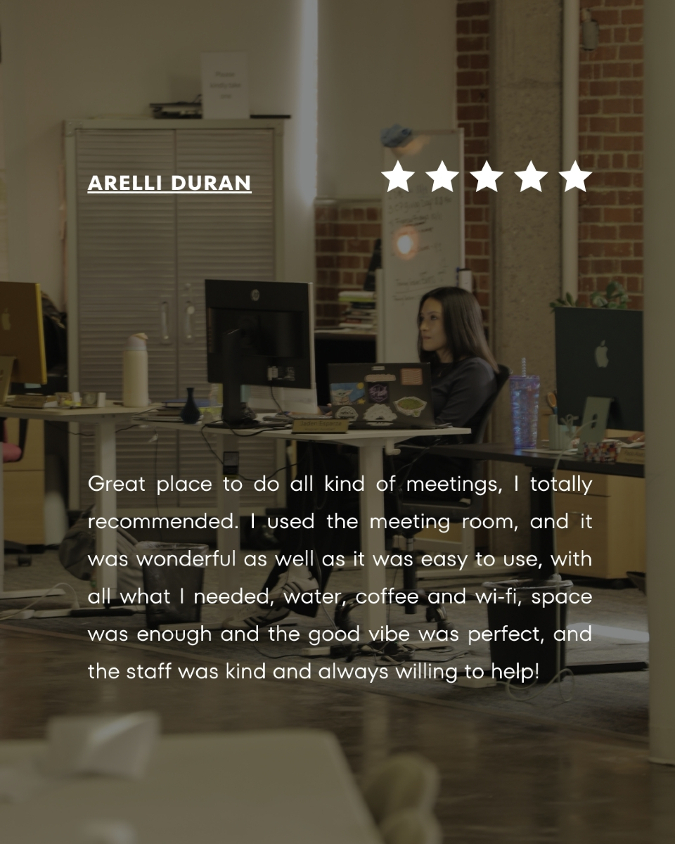 Thestationep's tweet photo. Thank you, Arelli, for sharing your experience! We're so glad the Station Urban Offices could support your meeting needs.
Book a tour today! https://t.co/DsGdQzngnt