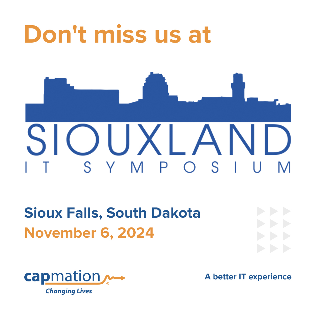 capmation's tweet photo. If you’re attending the Siouxland IT Symposium, don’t miss Capmation CEO David Ward’s breakout session on the real-world benefits of low code. This is one session you won’t want to miss.

https://t.co/Q5TPDbVFdP

#siouxlandITsymposium #lowcode #lowcodedevelopment #outsystems https://t.co/Fjl0NuBbAc