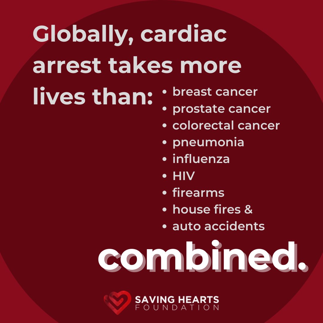 OCTOBER IS SUDDEN CARDIAC ARREST AWARENESS MONTH

As October comes to a close, it is important to remember SCA awareness, preventative screening, CPR education, and AED distribution are important year-round. 

#SCAAwareness #HeartHealth #CPR #AED