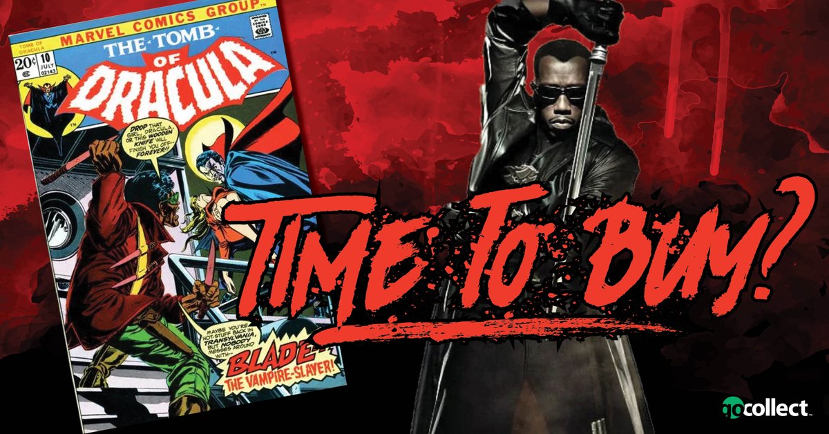 gocollect's tweet photo. At current price points, is it a good time to consider purchasing a copy of Tomb of Dracula #10?
https://t.co/goQSZtoBOe https://t.co/rLGgPfySGd