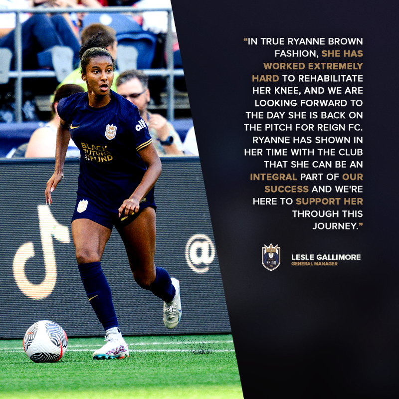 reignfc's tweet photo. STAYING IN SEATTLE 🫡

Ryanne Brown Signs One-Year Extension