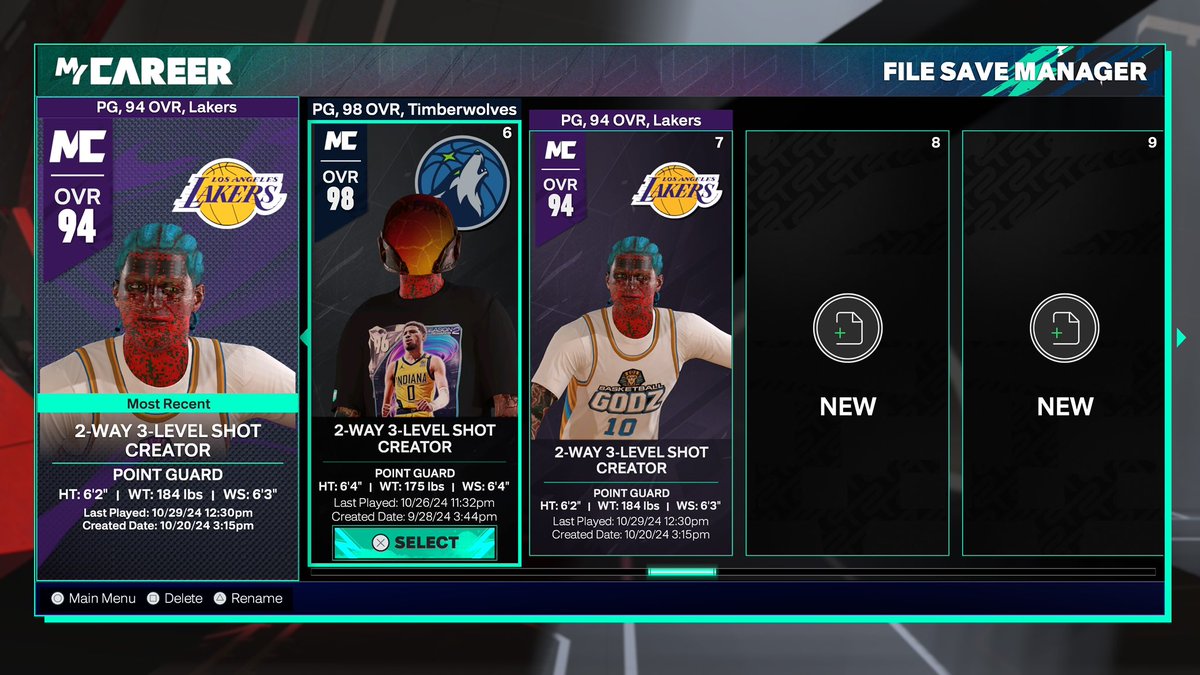 Selling V1 account PlayStation

•Basketball Gods awards
•160k VC
•6 Maxed Builds
•30% to V2
•Workout Warrior

Dm Serious Inquiries only!!!

♻️ and Share Please!!