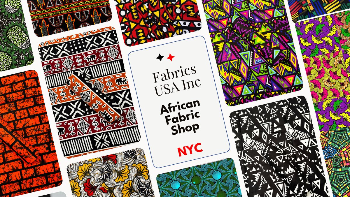 African Fabric Shop - NYC
Exclusive collection of African Wax Prints in Mud cloth Design, Hollandais Wax Print, and African Lace, etc...
Shop online: fabricsusainc.com/.../african-ho…...
Wholesale Inquiry call: 3477745575
Store Location: 1448 Commerce Ave, Bronx NY10461
.
#africanwaxprint