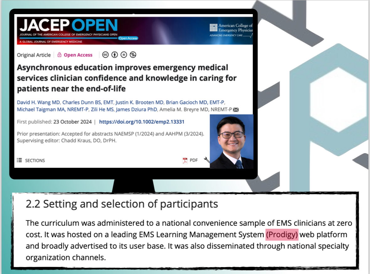 You'll often find us in the fine print or parentheses. Behind the scenes, our platform powers innovators, educators &amp; researchers like these. Thank you to Dr. David Wang &amp; authors for trusting our software to support your research. onlinelibrary.wiley.com/doi/10.1002/em…