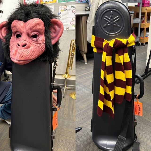 It's getting a little spooky around here! #tromboneplayers