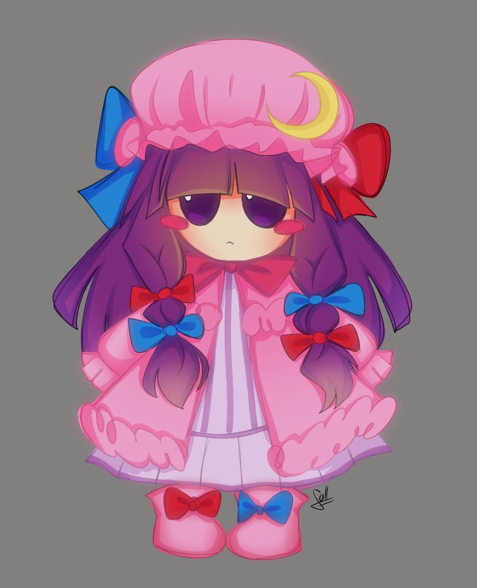 Rezzereff's tweet photo. Follow me on bsky - Rezzereff.
Here's my lovely #Patchouli_Knowledge 🌙💜
#touhoutober #touhouproject #fumo https://t.co/UPZ5i4y8w0