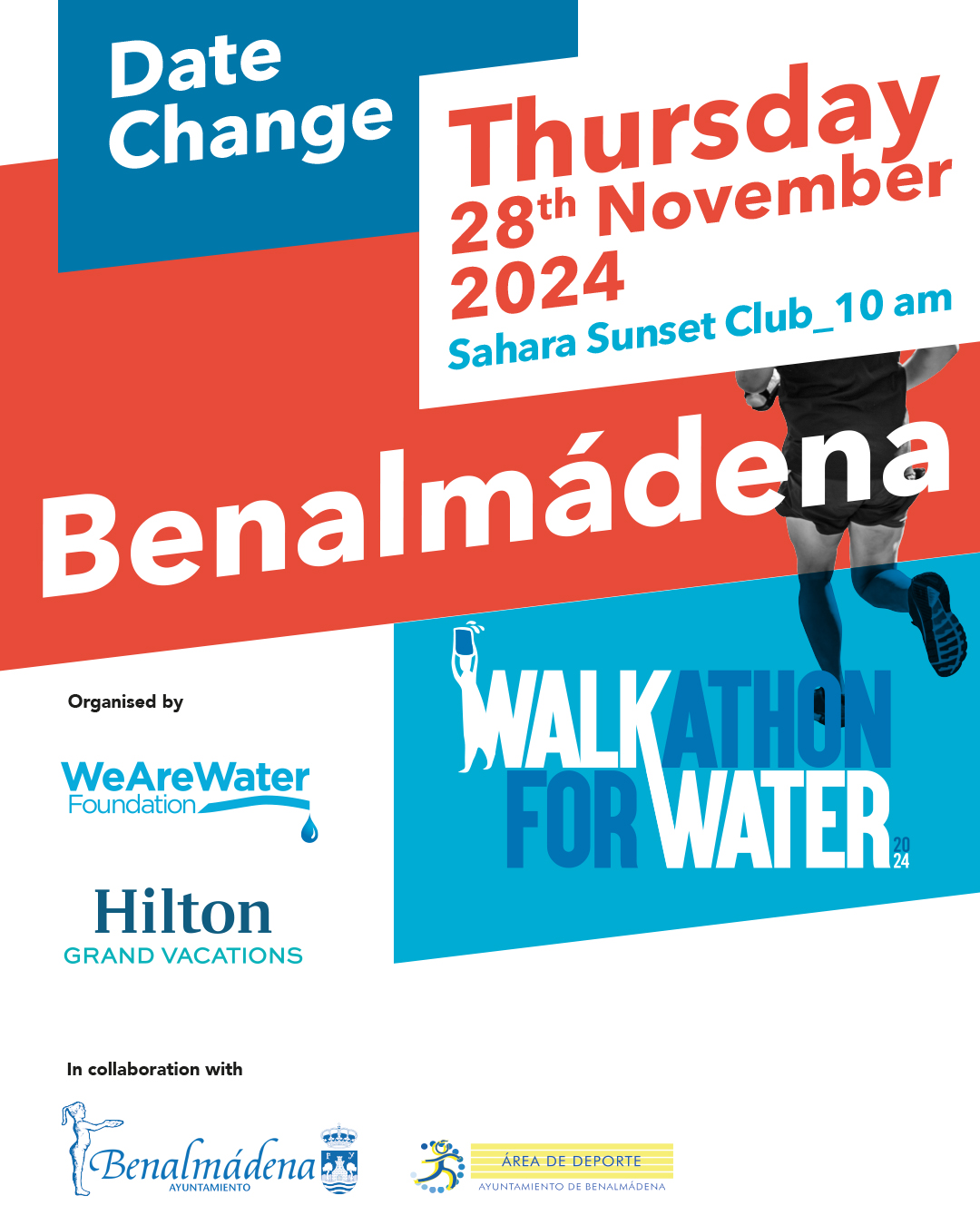 We Are Water Foundation on X: &ldquo;📢 Attention, date change! 📢 Due 