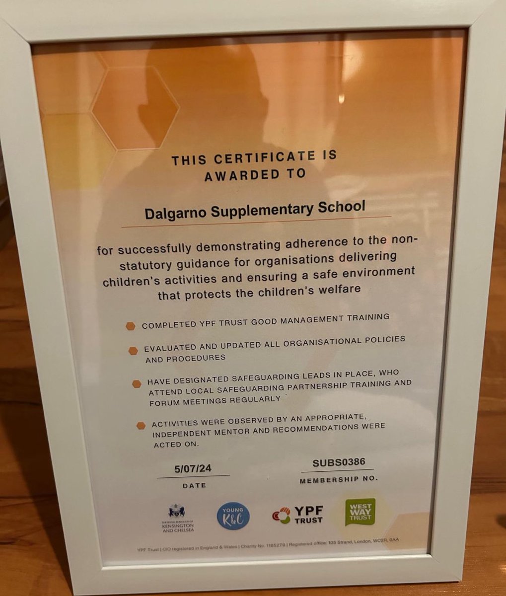 Dalgarnoschool's tweet photo. Students and parents of dalgarno supplementary school attended the annual supplementary schools award night yesterday at the @RBKC town hall. Thanks to @morleycollege for supporting us this year and helping us achieve our quality mark award. https://t.co/Cx32EHFvKq
