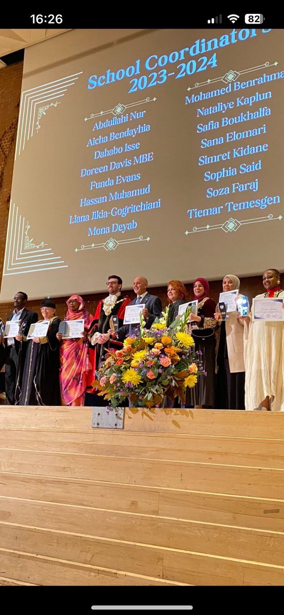 Dalgarnoschool's tweet photo. Students and parents of dalgarno supplementary school attended the annual supplementary schools award night yesterday at the @RBKC town hall. Thanks to @morleycollege for supporting us this year and helping us achieve our quality mark award. https://t.co/Cx32EHFvKq