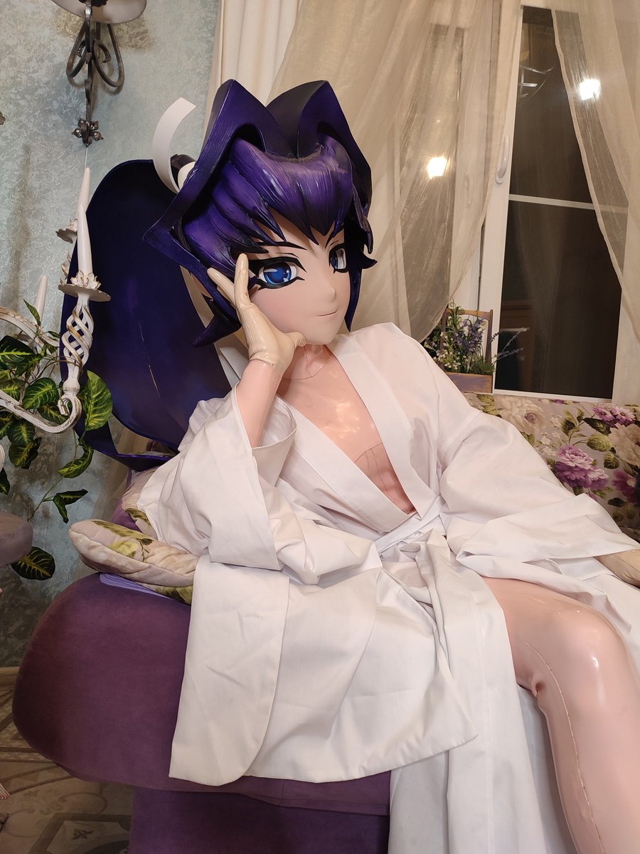 Engetsugin's tweet photo. Some backstages from last weekend's kigurumi party
#冥夜 https://t.co/RaDADbTkku