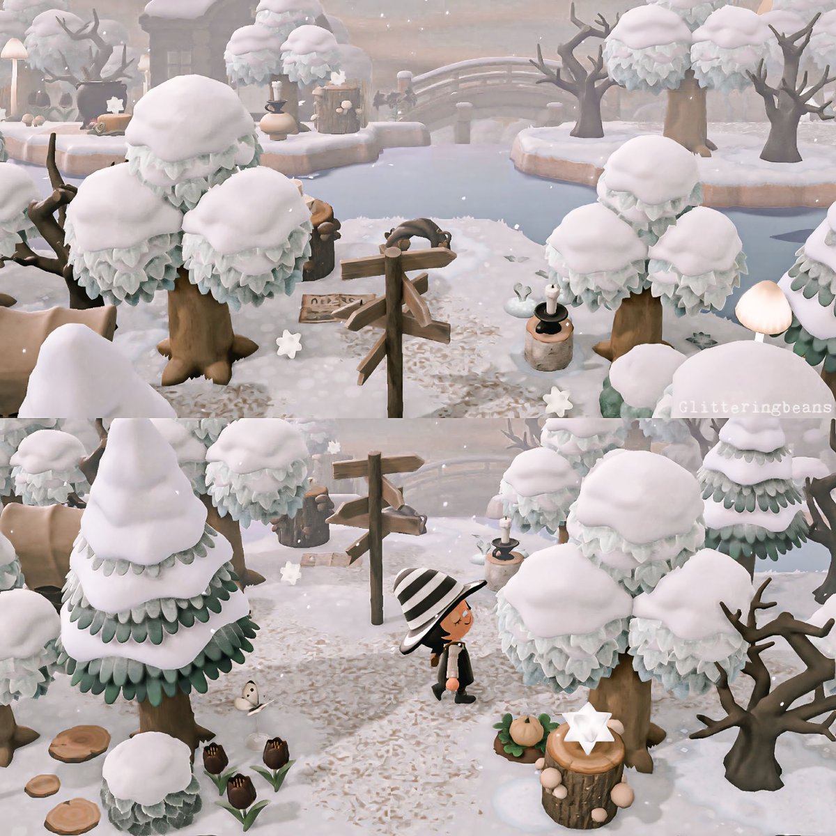 glitteringbeans's tweet photo. Welcome to a wintery Wormswort ๐จ๏ธ
#AnimalCrossingNewHorizons #ACNHDesign #acnh #acnhwinter https://t.co/yPWfPH4P6j
