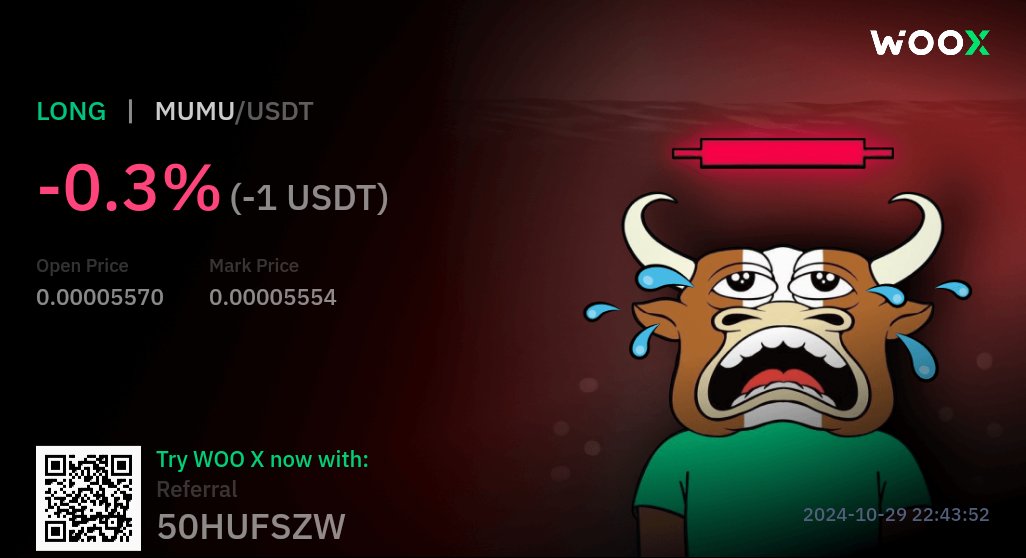 Woox is one of the top exchange with lower fees and deep liquidity. It's easier to trade on #WOOX .

Let's give it a try😉