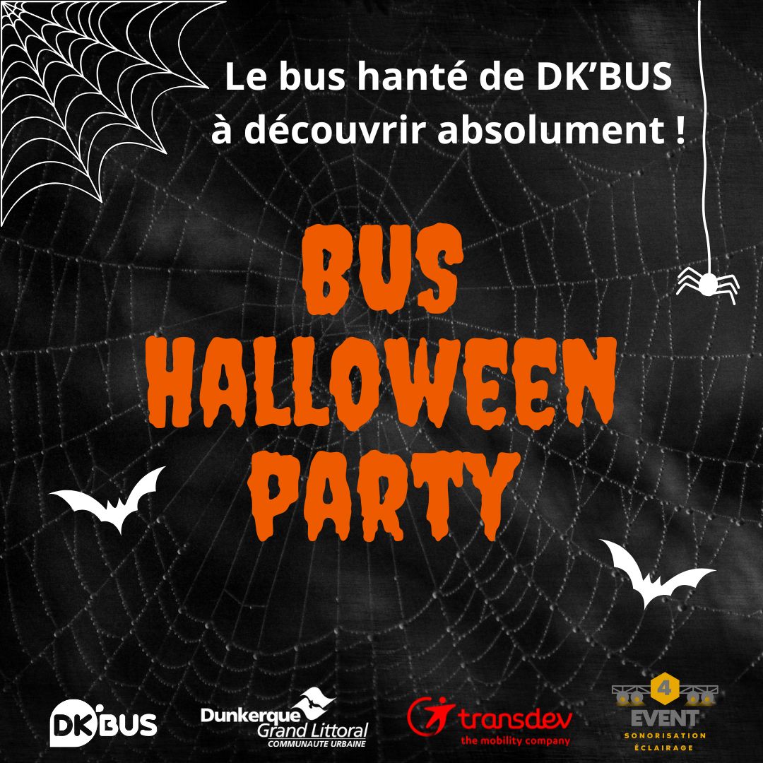 🦇INFORMATION VOYAGEURS   

👻Il se passe vraiment des choses étranges sur notre réseau. L'un de nos bus est hanté.  

😈Cliquez ici sur ce lien pour en savoir plus : 🎃