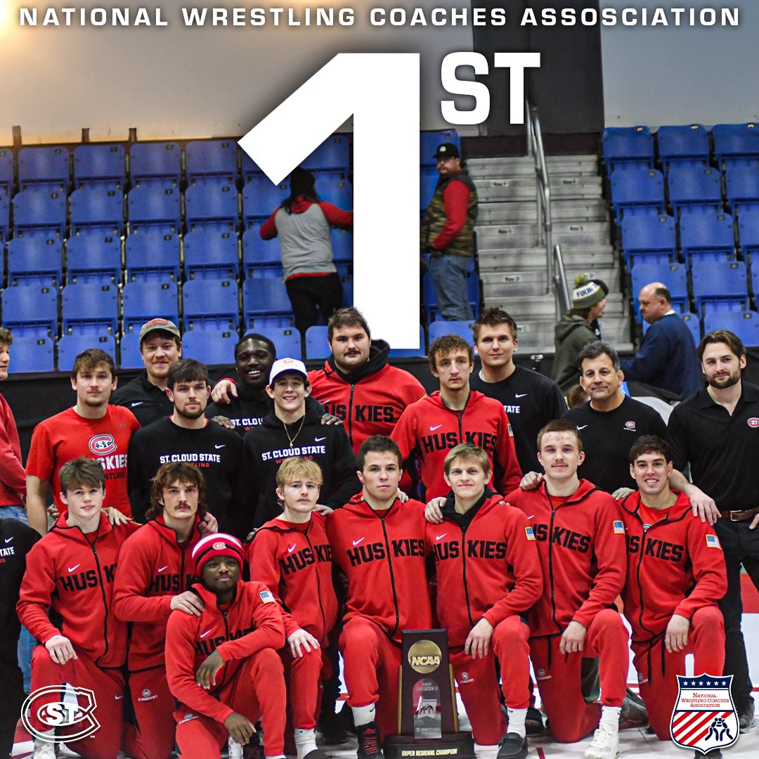 SCSUHuskies_WR's tweet photo. 𝐂𝐎𝐌𝐈𝐍𝐆 𝐈𝐍 𝐀𝐓 #𝟏 𝐈𝐍 𝐓𝐇𝐄 𝐍𝐀𝐓𝐈𝐎𝐍, 𝐘𝐎𝐔𝐑 𝐒𝐓. 𝐂𝐋𝐎𝐔𝐃 𝐒𝐓𝐀𝐓𝐄 𝐇𝐔𝐒𝐊𝐈𝐄𝐒‼️‼️

We hold a nation-high 9️⃣ ranked wrestlers and a nation-high 6️⃣ All-Americans from last season https://t.co/sz5A4OYcpV