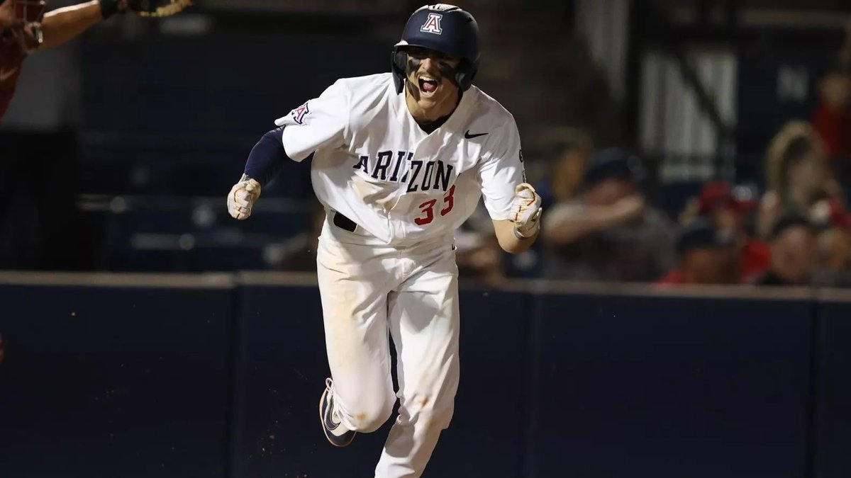 After dominating a 45-game <a href="/NWLbaseball/">Northwoods League Baseball</a> slate this summer (.429/.509/.741, 32 XBH, 61 RBIs), <a href="/MaddoxMihalakis/">Maddox Mihalakis</a> continued to star for <a href="/ArizonaBaseball/">Arizona Baseball</a> this fall.

"Add Mihalakis to your breakout list immediately if not sooner."

<a href="/KinaTraxInc/">KinaTrax</a> Fall Report 👉 buff.ly/4e65XUY