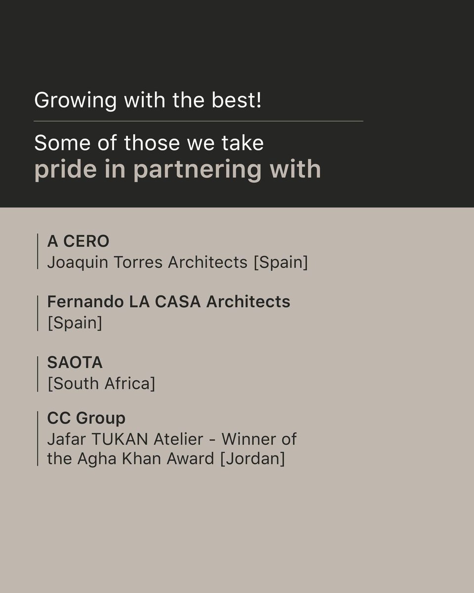 ArchitectsCeh's tweet photo. Our partners' continued trust in CEH Architects is a testament to our track record of delivering successful projects, both independently and as part of collaborative teams. https://t.co/5MpVtz1lJT