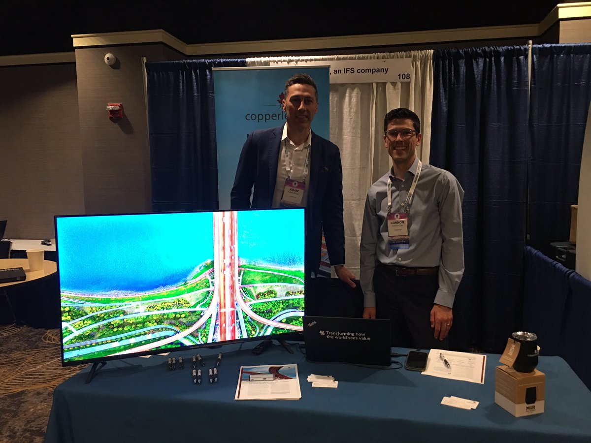 AASHTOsean's tweet image. At the #aashtoAM in Philadelphia #Copperleaf Technologies displayed its bevy of #infrastructure decision analytics solutions. #transportation #construction #multimodal @ifs @aashtospeaks