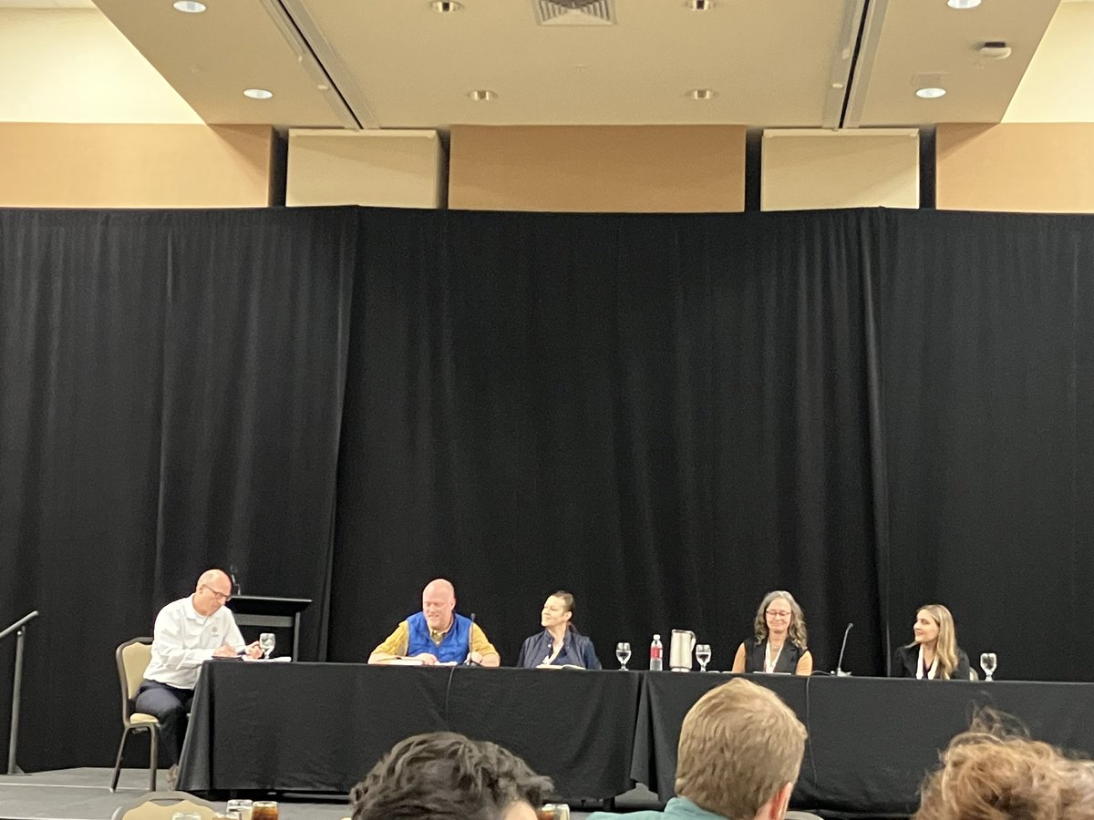 Great to hear from the panel today @ISSoTL conference looking at The Next Twenty Years: A Discussion to Reflect on and Invigorate ISSOTL’s Future #ISSoTL2024 <a href="/DawneIrvingBell/">Professor Dawne Irving-Bell, PhD</a>