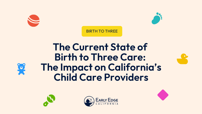EarlyEdgeCA's tweet image. (1/4) #Childcare providers, who are predominantly #womenofcolor, are among the most underpaid workers in our state. They are too often paid unlivable wages or work without benefits like health care, causing them to leave the field entirely...