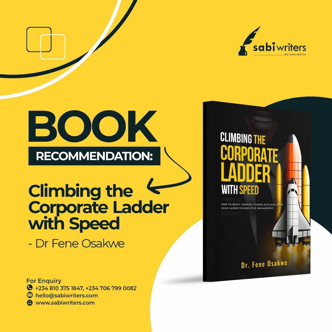 sabiwriters's tweet photo. Welcome to another edition of ‘A book journey’ with us.
Discover, learn and transform your career journey with this impactful book by Dr. Fene Osakwe.
Enjoy!
#sabiwriters #wesabiwrite #bookrecommendation #books #contentwriting #allthingswriting https://t.co/Yid4xWy5yn