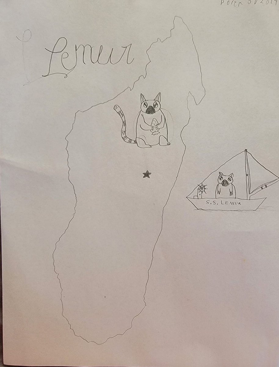 Congrats to Derek (FB jessicamvangorder) for being our final winner in the #WorldLemurFestival #LemurArtChallenge!