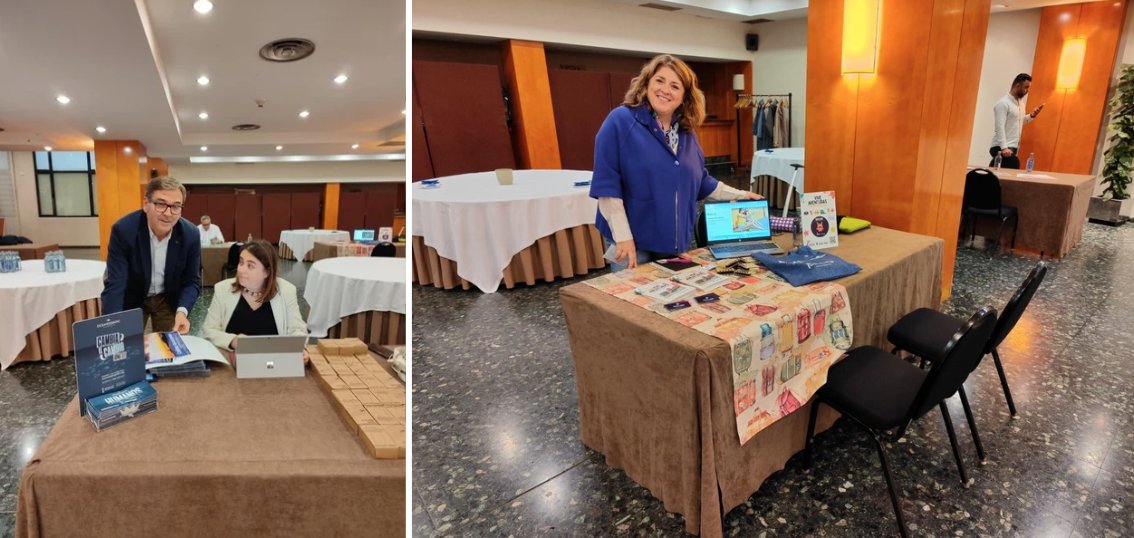 TourAndKids's tweet photo. Además, compartido esta Jornada de #Promoción de la #ComunitatValenciana en Cuenca, con varios de nuestros socios que han mostrado su oferta familiar, a profesionales del sector: @Bioparc @Oceanografic_vl @CACiencies @globalmentaa Cofrentes Turismo Activo
Gracias a todos!
#aevav https://t.co/aud8QoZPpy