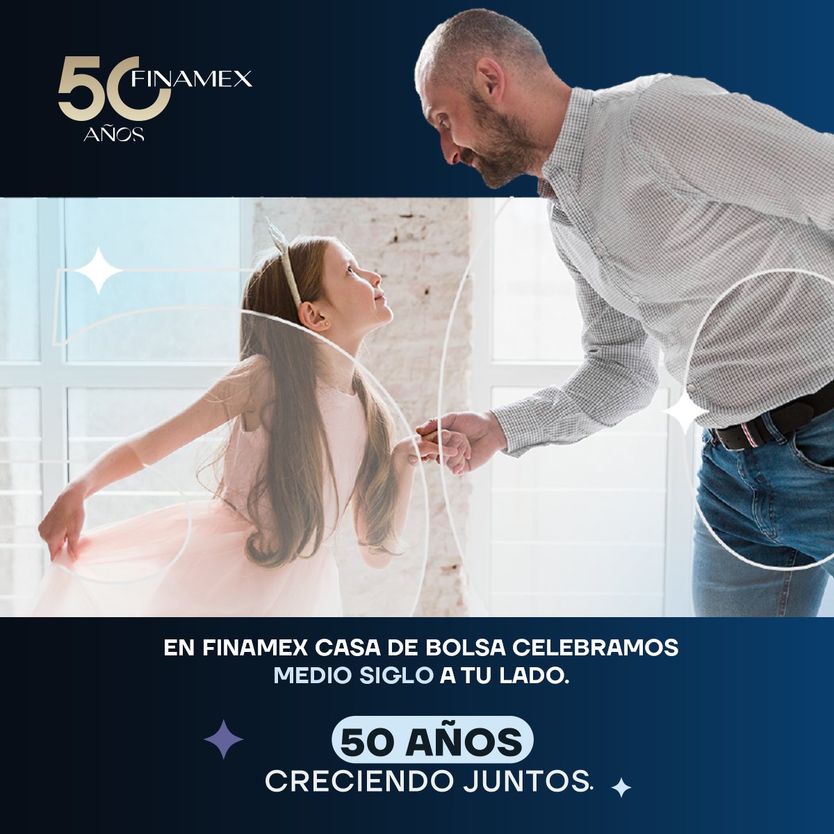 .<a href="/FinamexCB/">Finamex</a> cumple 50 años de innovación y liderazgo en el mercado financiero.
¡Felicidades por su compromiso de proteger y hacer crecer el patrimonio de los mexicanos!