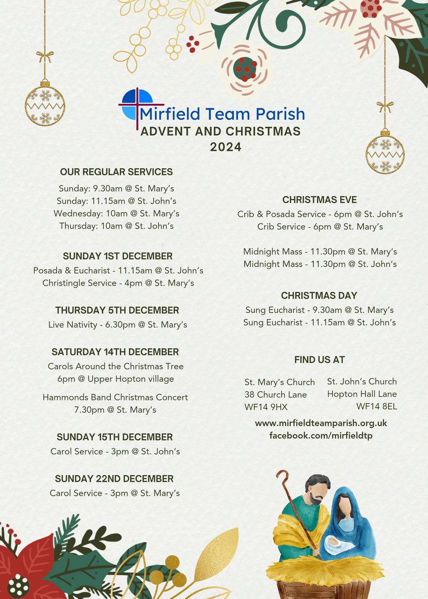 Mirfield Team Parish tweet media