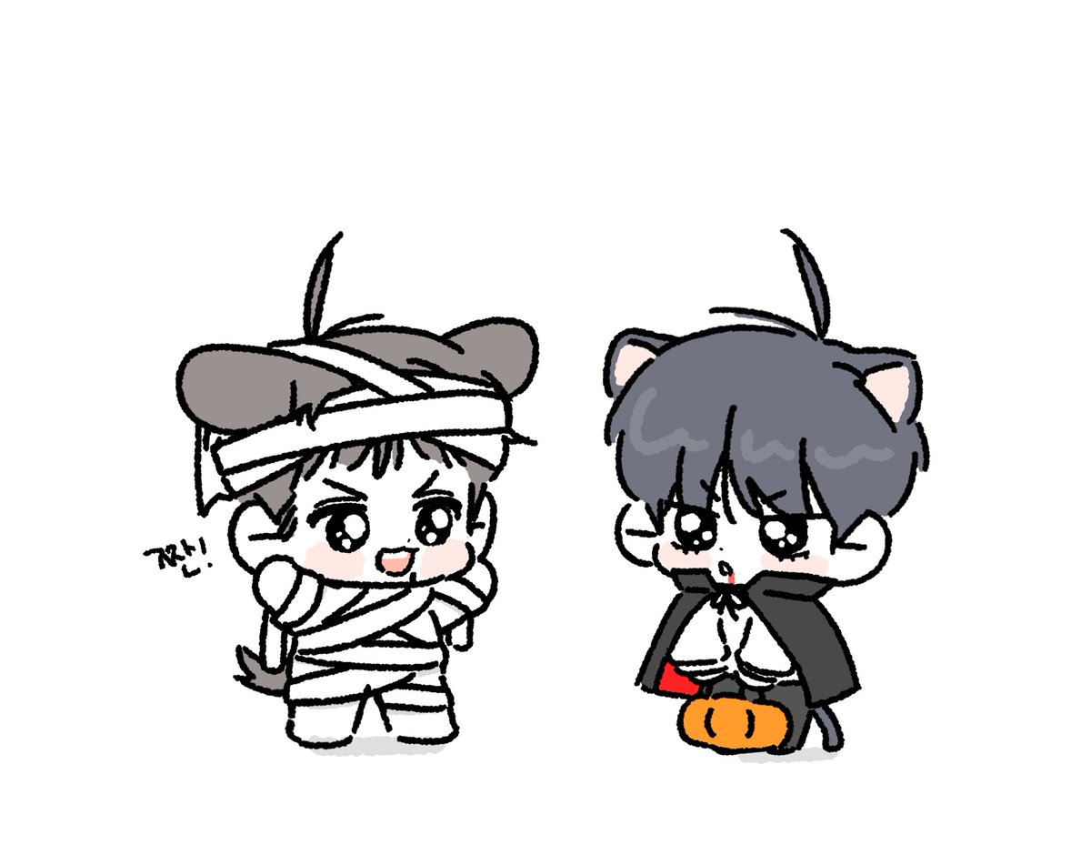 basketmings's tweet photo. 할로윈 탱댐 https://t.co/lZqOOewjsc