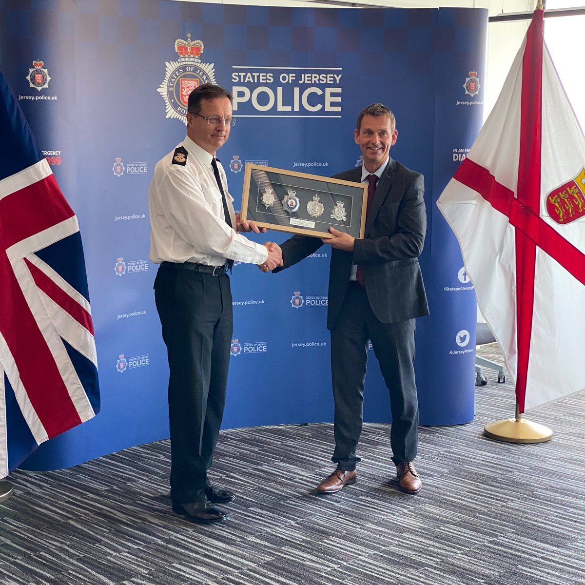 States of Jersey Police (@jerseypolice) on Twitter photo A special mention to <a href="/ruarihardy/">Ruari Hardy</a> , who is retiring. Mr Hardy said it had been "a brilliant 40 years - I've met some brilliant people, been exposed to some interesting situations and just being part of it has been fascinating".
Your contributions will be greatly missed! π A special mention to <a href="/ruarihardy/">Ruari Hardy</a> , who is retiring. Mr Hardy said it had been "a brilliant 40 years - I've met some brilliant people, been exposed to some interesting situations and just being part of it has been fascinating".
Your contributions will be greatly missed! π