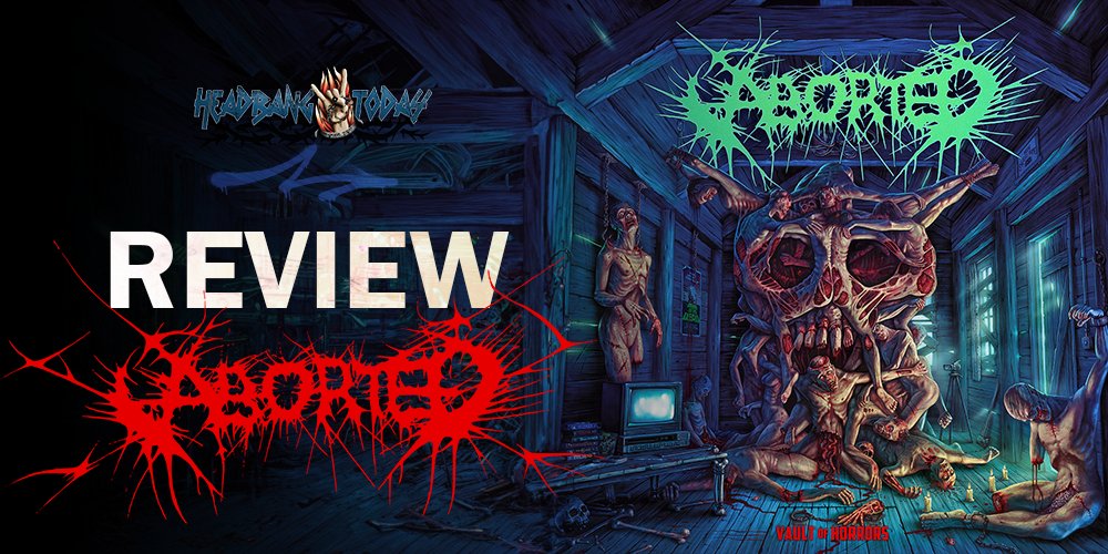 Aborted’s Vault of Horrors is a savage blend of blood-pumping riffs, throat-slaughtering vocals and enough synchronized chaos to drag you kicking and screaming (with delight) into the abyss. #Deathmetal 9/10! <a href="/abortedmetal/">Aborted</a> 
headbang.co.za/2024/10/aborte…