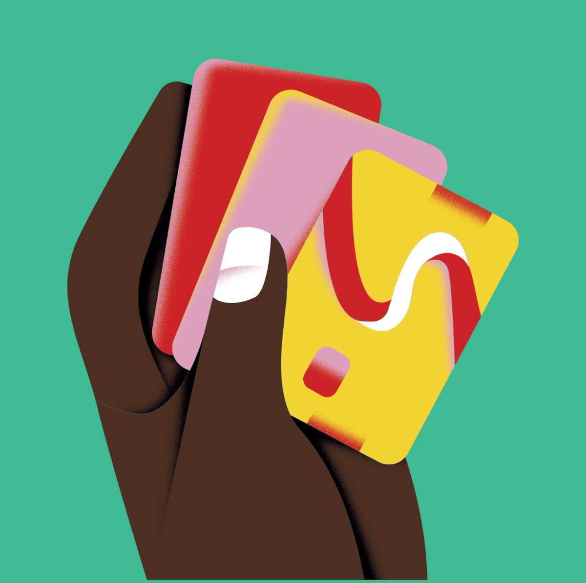 On a les cartes en main pour changer la donne créative ! Si si ! 😎✌🏻😁
Magnifique #illustration de Florian Gallou 🩷