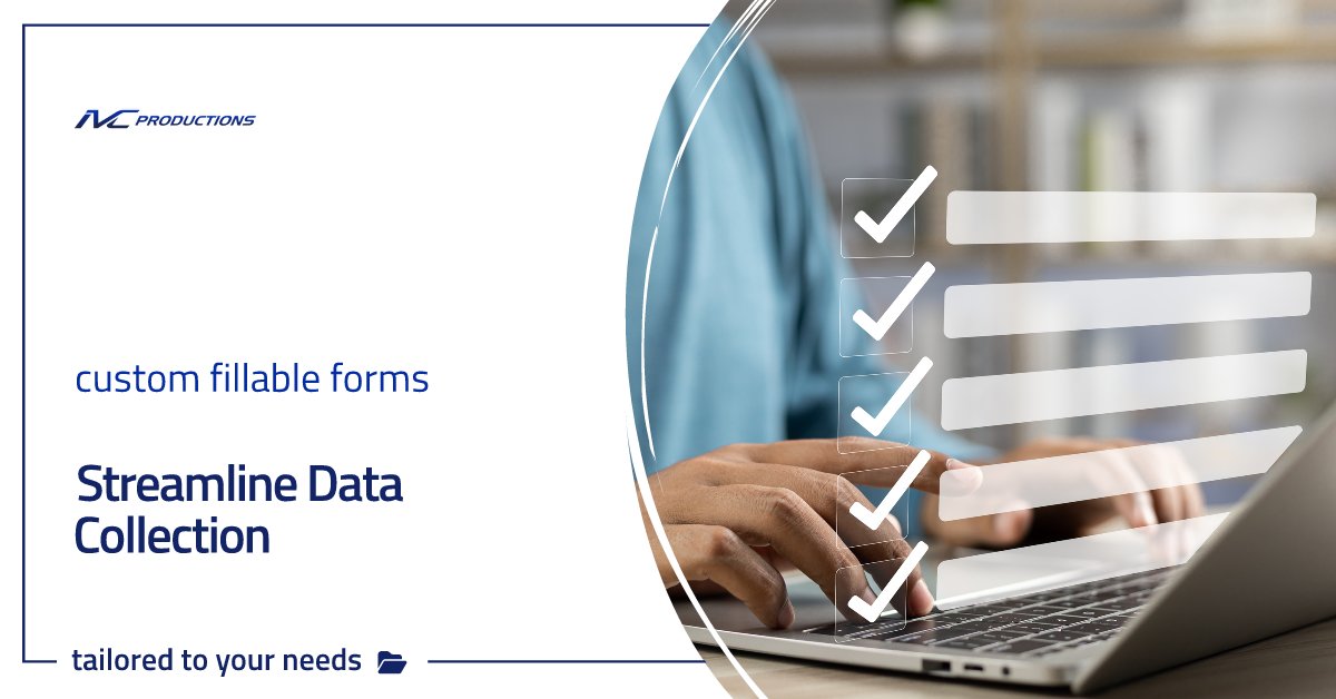 ivcpro's tweet image. Streamline data collection with custom fillable forms tailored to your business needs. Simplify your processes! 📝✨
#CustomForms #IVCProductions #FormSolutions