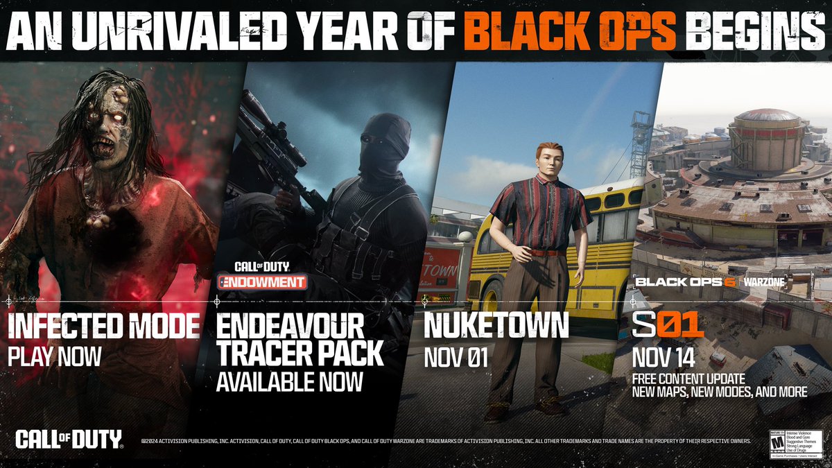 WZStatsGG's tweet photo. ‼️🚨 WARZONE X BLACK OPS 6 INTEGRATION CONFIRMED NOVEMBER 14 🚨‼️

Is it too soon or perfect timing? 🤔 https://t.co/YABnUSHUJ8