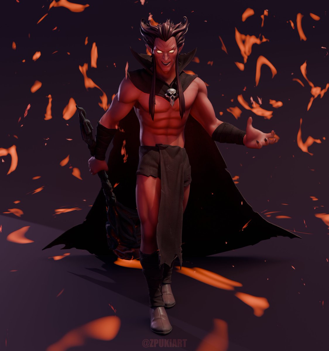 ZPUKIART's tweet photo. Mephisto 👿

#FortniteArt #Fortober2024 #Fortnite https://t.co/YdphOCLwye