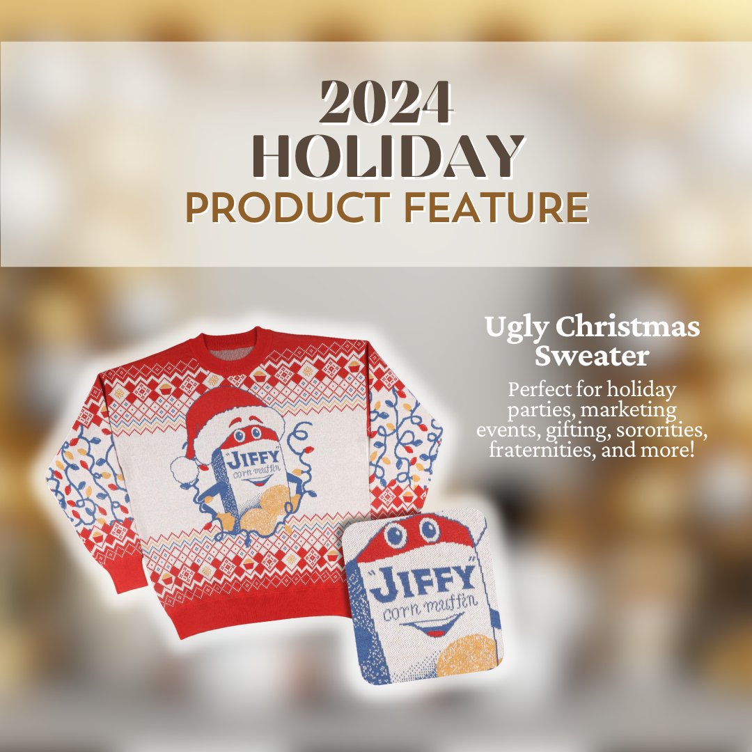 Ugly never looked so good! Get festive, get tacky, and own the holiday with Ugly Christmas Sweaters! 🎅✨

Gift your employees one of these this holiday season! #UglySweaterVibes #HolidayGifting #CorporateGifting