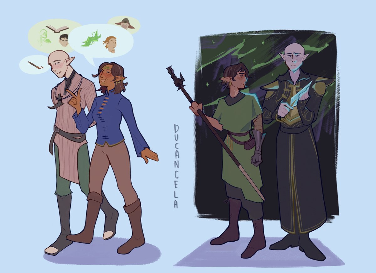 Ducancela_'s tweet photo. forgot to post here, anywaysss some solavellan before veilguard comes out
#DragonAge https://t.co/hQGaqqSr1J
