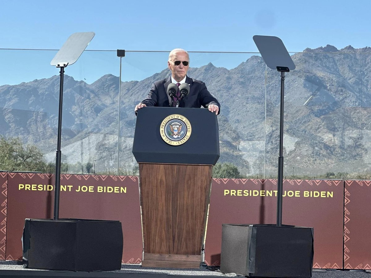 It was a honor to witness President Biden's historic apology for the U.S. policy that harmed generations of Native Americans. It was an emotional moment thinking of my family who was subjected to family separation during that time in history.