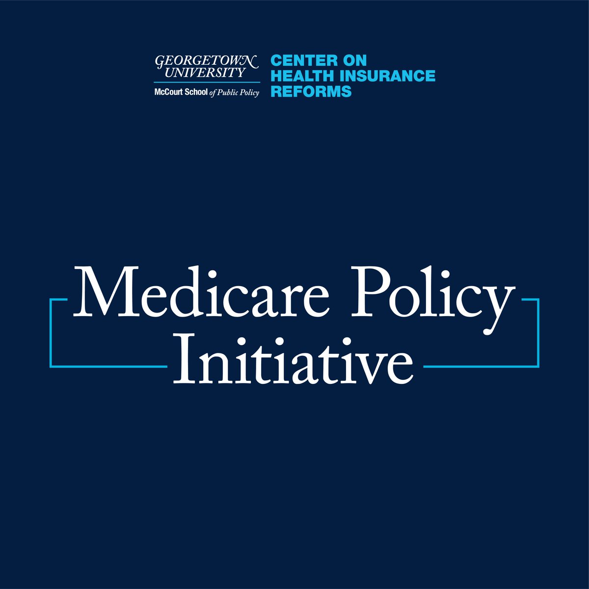 Join <a href="/GtownCHIR/">Center on Health Insurance Reforms</a> in celebrating the launch of the new <a href="/McCourtSchool/">McCourt School</a> Medicare Policy Initiative! At MPI, experts use research &amp; policy analysis to help build a stronger Medicare that can serve us all better.
Learn more &amp; sign up for the newsletter: chir.georgetown.edu/medicare