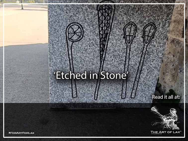 TheArtofLax's tweet photo. NEW BLOG POST: 'Etched in Stone'
"Needless to say, it was hard to do something so simple." Read more at: https://t.co/PmVWF6HH3C
#Lacrosse #Art #NewProdDev #Sculpture #CanadaLacrosse #History #ForArtForLax https://t.co/gCUnmHFoNt
