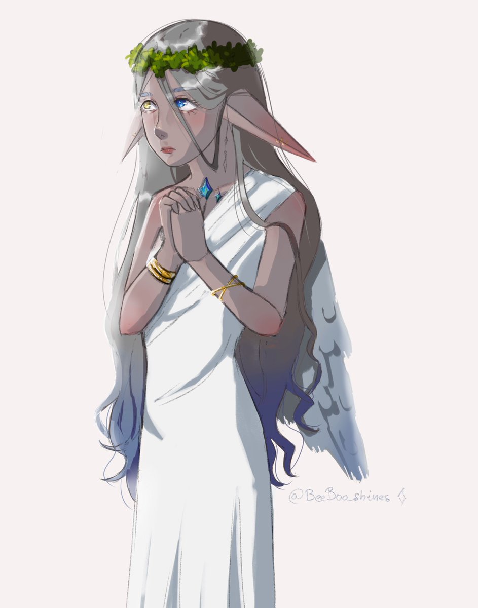 BeeBoo_shines's tweet photo. Tried another OC challenge. I like how it turned out ;> https://t.co/8xtsvnpoxZ