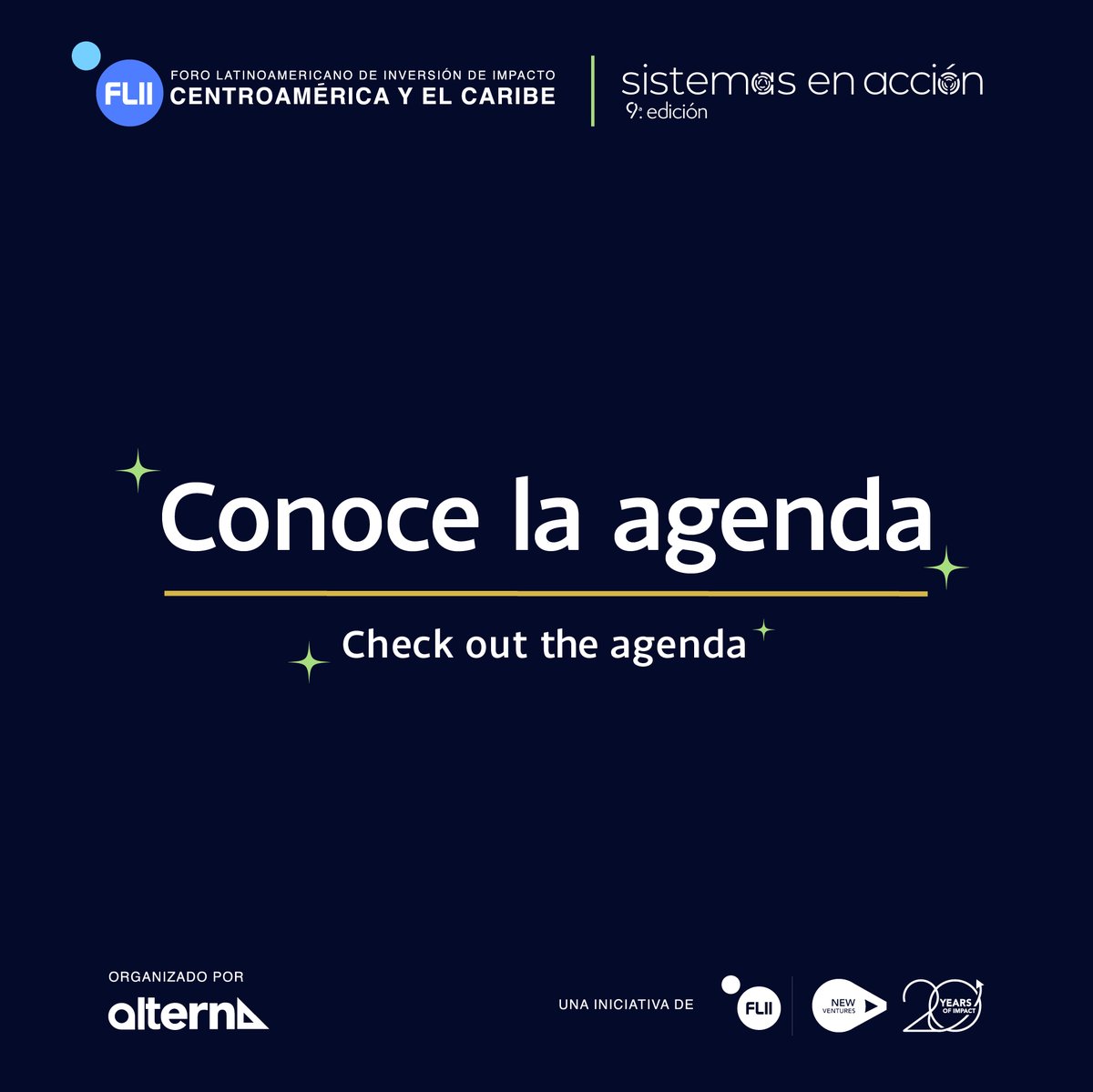 alterna_impact (@alterna_impact) on Twitter photo ¿Qué futuro queremos para nuestra región? En el #FLIICAC24, @BCIE_org, <a href="/IDB_Lab/">IDB Lab</a>, <a href="/ResourceFnd/">Resource Foundation</a>, IDC Network profundizarán en cómo transformar desafíos en oportunidades con una perspectiva sistémica.
FLII CA&C es organizado por Alterna, y es una iniciativa de <a href="/NewVenturesMX/">New Ventures</a> ¿Qué futuro queremos para nuestra región? En el #FLIICAC24, @BCIE_org, <a href="/IDB_Lab/">IDB Lab</a>, <a href="/ResourceFnd/">Resource Foundation</a>, IDC Network profundizarán en cómo transformar desafíos en oportunidades con una perspectiva sistémica.
FLII CA&C es organizado por Alterna, y es una iniciativa de <a href="/NewVenturesMX/">New Ventures</a>