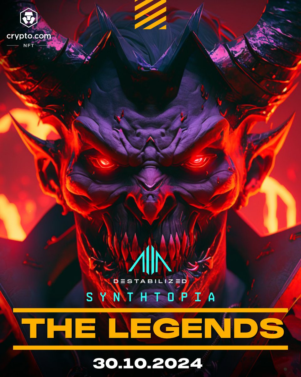 Dave DSP (@dave_dsp) on Twitter photo 👹 SYNTHTOPIA x DaveDSP #GIVEAWAY
Prizes :
🏆 1x SYNTHTOPIA: THE LEGENDS 1/1 NFT
How to win!
Follow <a href="/D3STAB1LIZED/">Anastasija Plotnikova (parody but truth)</a> + <a href="/Dave_DSP/">Dave DSP</a>
❤️ & 🔄 + Tag friends!
⚡️3,000 NFTs at $1
⚡️3,000 NFTs at $85
⚡️3,000 NFTs reserved for the community
💰 $25,000+ worth of Mint Prizes
🎟 NFT & 👹 SYNTHTOPIA x DaveDSP #GIVEAWAY
Prizes :
🏆 1x SYNTHTOPIA: THE LEGENDS 1/1 NFT
How to win!
Follow <a href="/D3STAB1LIZED/">Anastasija Plotnikova (parody but truth)</a> + <a href="/Dave_DSP/">Dave DSP</a>
❤️ & 🔄 + Tag friends!
⚡️3,000 NFTs at $1
⚡️3,000 NFTs at $85
⚡️3,000 NFTs reserved for the community
💰 $25,000+ worth of Mint Prizes
🎟 NFT &