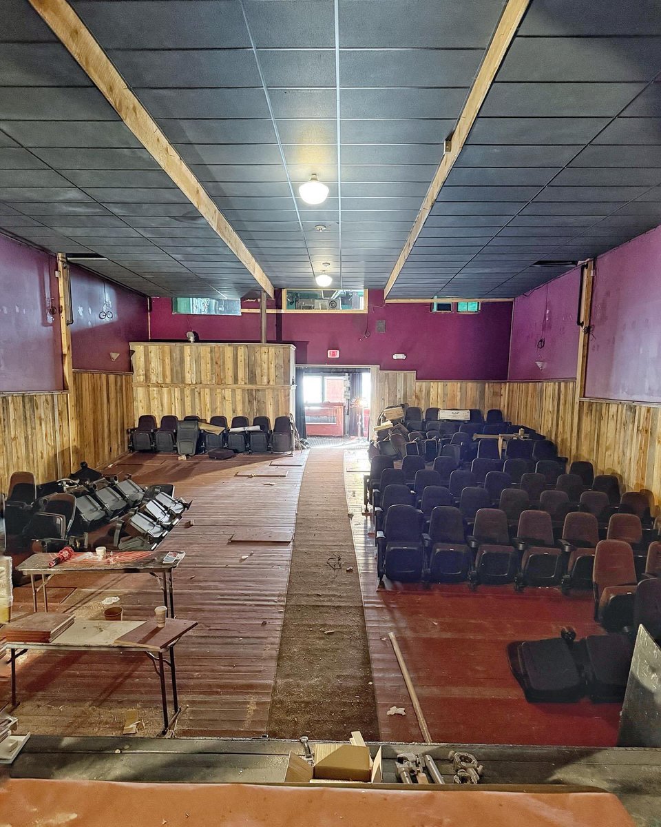 Our staff had the chance to tour the Nugget’s renovations with Telluride Film Festival last week. When it’s finished, the new Nugget will stay small and intimate, but will improve with state-of-the-art tech, larger seats, and more than 1 bathroom (IYKYK). telluridehorrorshow.com