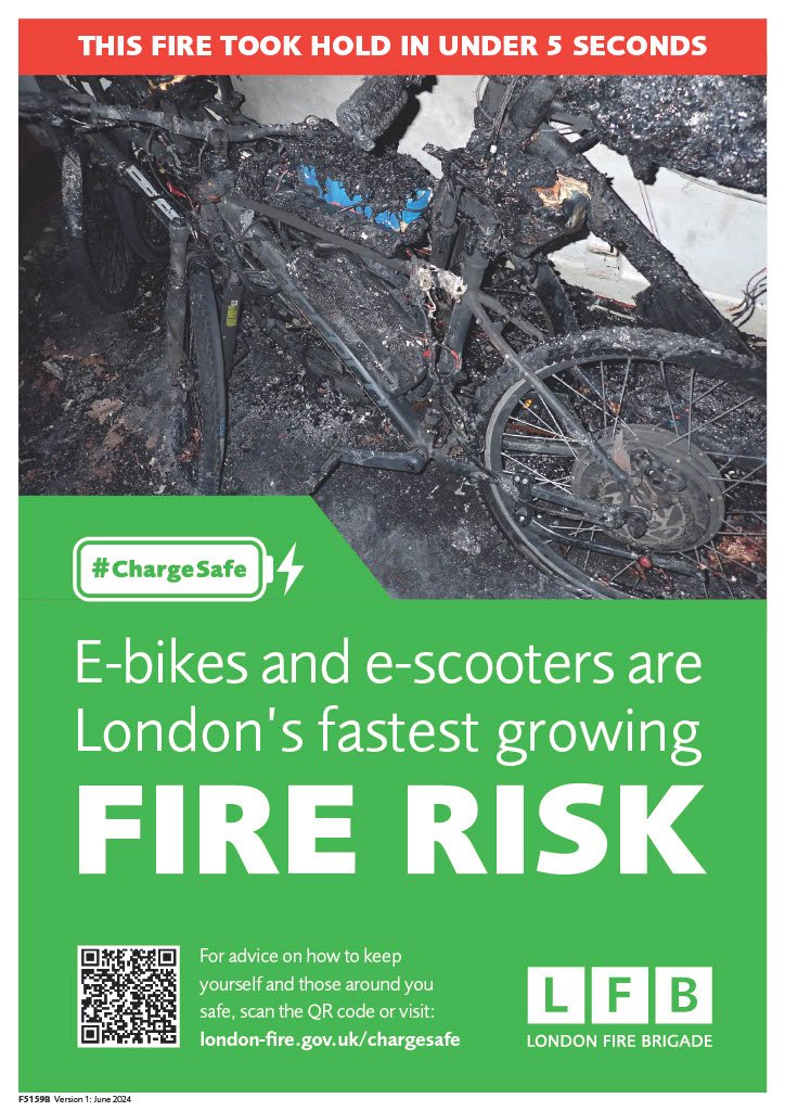 Before a failing lithium battery catches fire, there are often a few warning signs. If you see some of these signs, follow our safety advice ⚡ #ChargeSafe

Read more: orlo.uk/brM0x